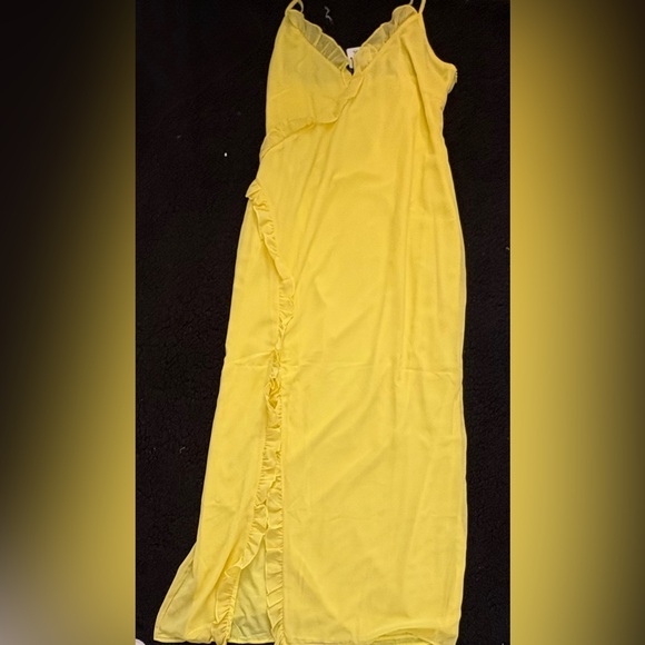 Beginning Boutique Sunny Yellow Maxi Dress - Picture 2 of 6